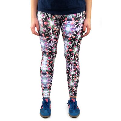 Adidas Womens Ultimate Tight Black/Pink ClimaLite Long Tights M68802