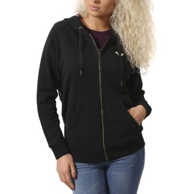 Sweat à capuche imprimé Moscou Adidas pour femme, noir AB2720