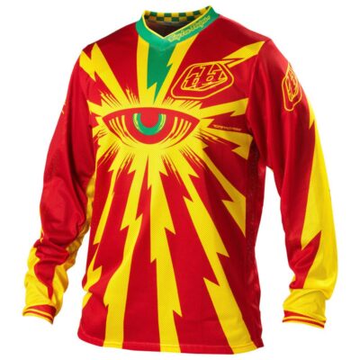 Maillot de motocross Troy Lee Designs Cyclops Red GP Air