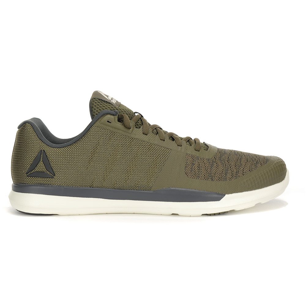 army green reebok shoes