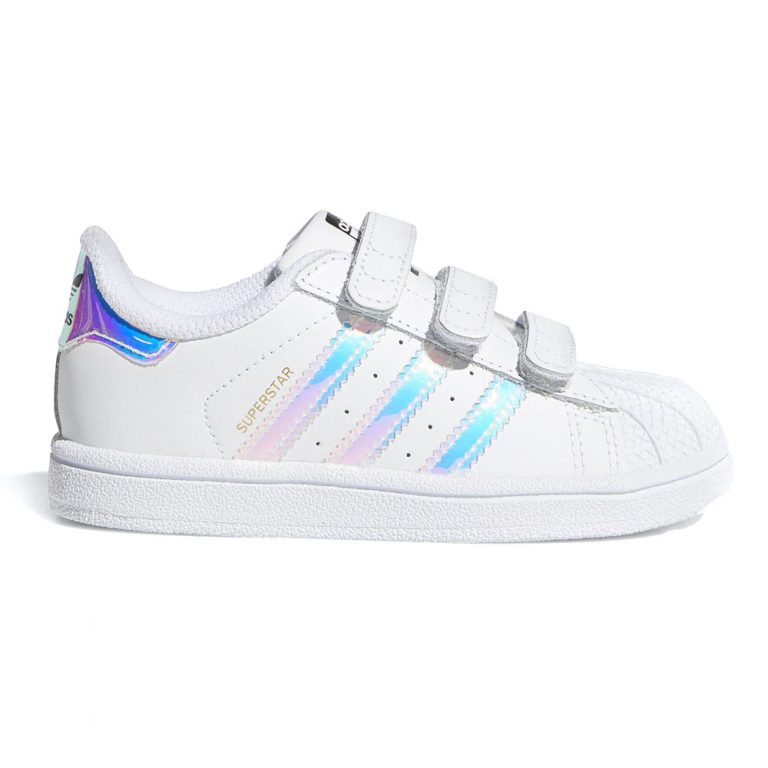 Adidas Originals Infant Superstar White/White/Metallic Kids Shoes ...