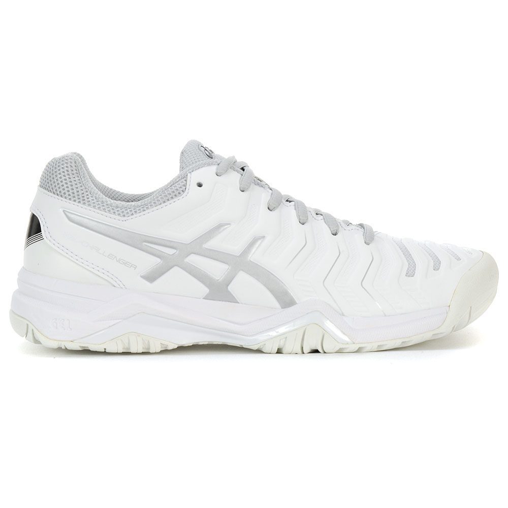 ASICS Women's Gel-Challenger 11 White/Silver Tennis Shoes E753Y.0193 NEW