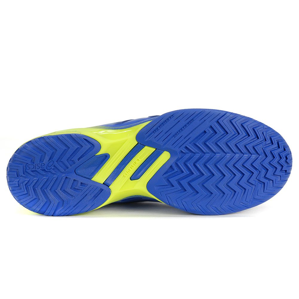 ASICS Men's Solution Speed Ff L.E. Imperial/Flash Yellow Tennis Shoes