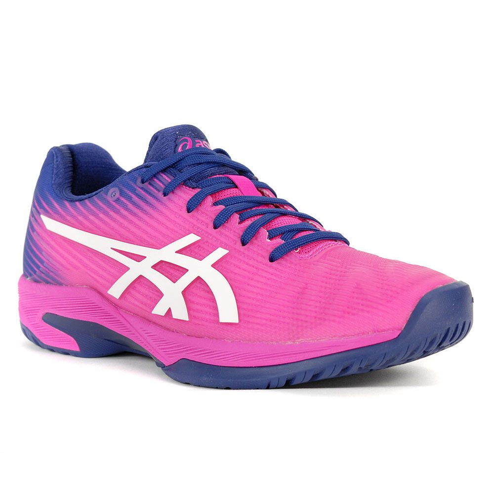 ASICS Women's Solution Speed FF Pink Glow/White Tennis Shoes 1042A002 ...