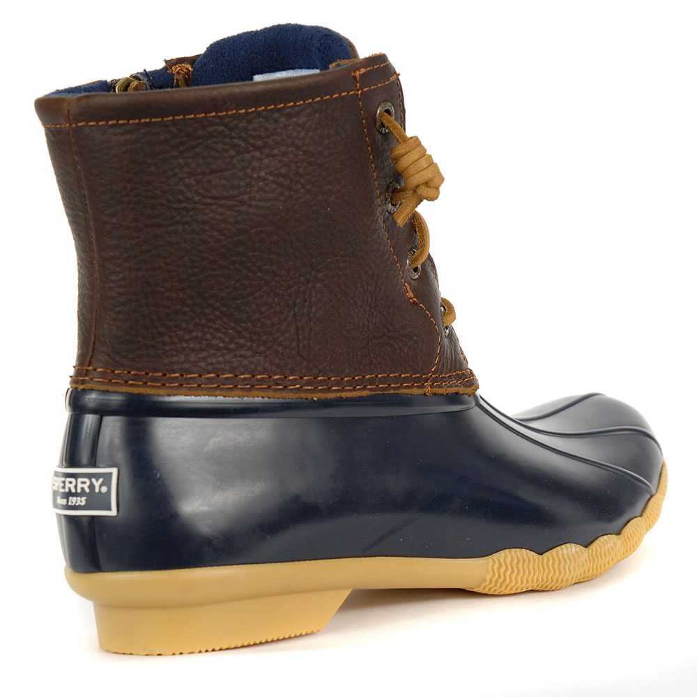 sperry navy boots