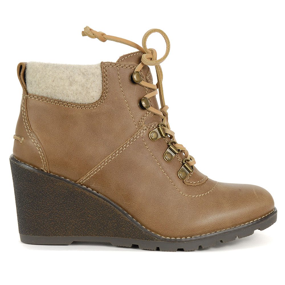 Sperry Top-Sider Women's Celeste Bliss Ginger Leather Boots STS99836 ...