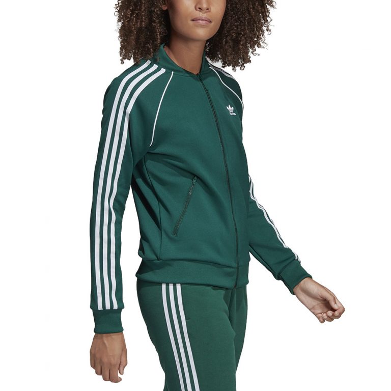 Adidas Originals Women's SST Track Jacket Collegiate Green DV2642 ...