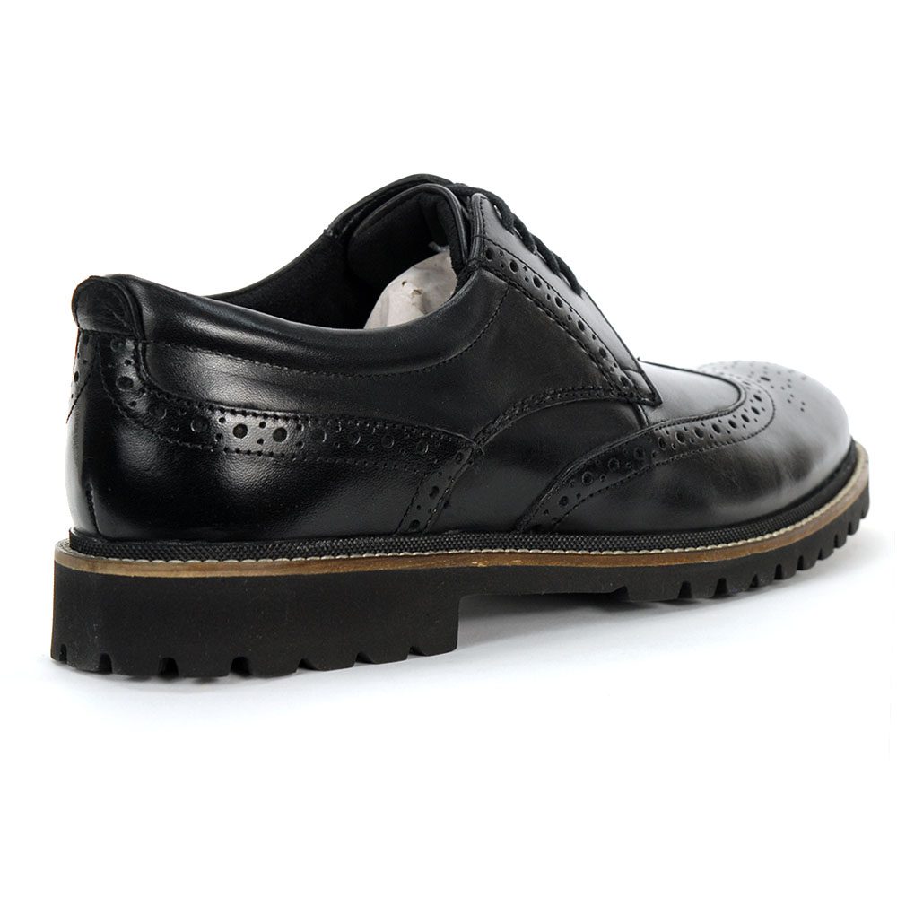rockport marshall wingtip black