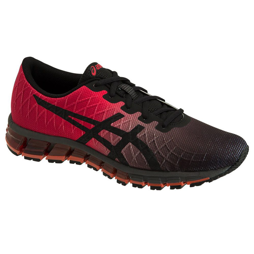 ASICS Men's Gel-Quantum 180 4 Red/Black Running Shoes 1021A104.600 ...
