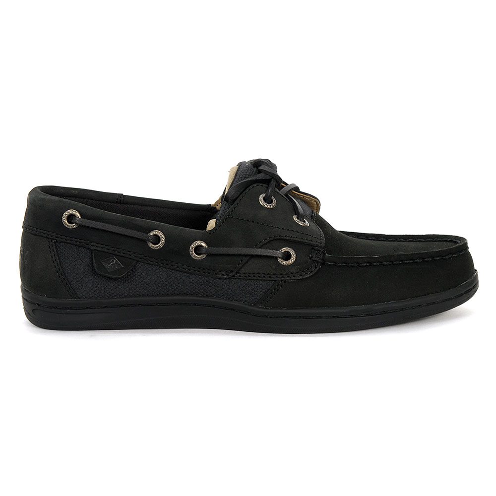 womens black boat shoes