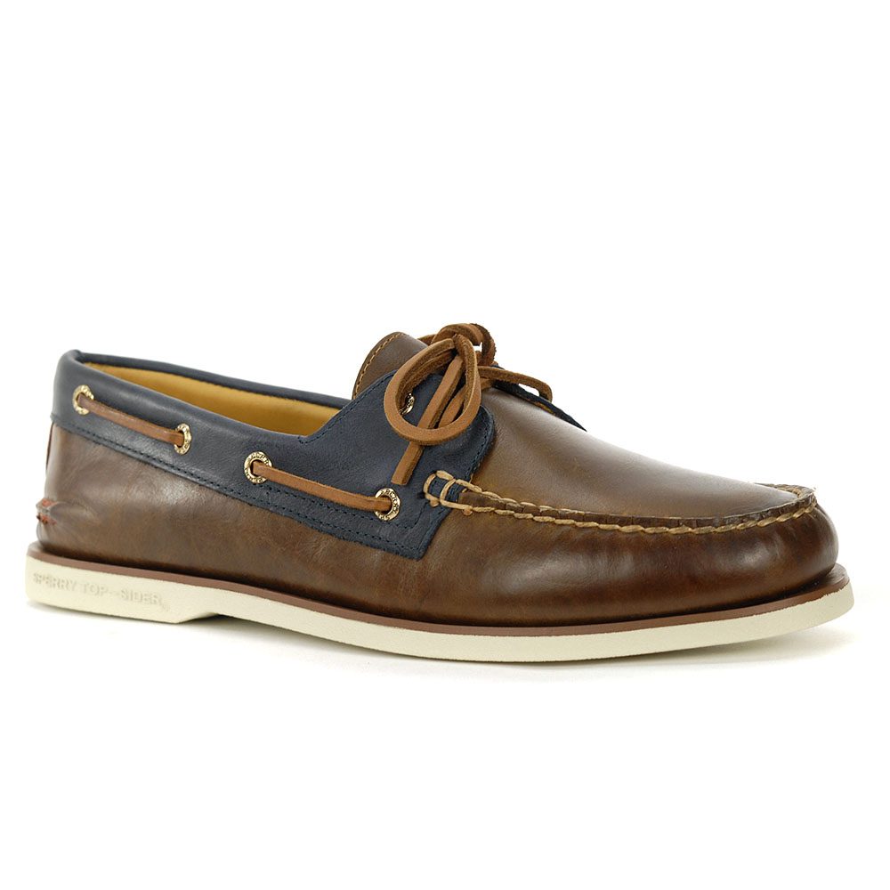 Sperry Top-Sider GOLD CUP Men's A/O 2-Eye Maiden Brown Boat Shoes ...
