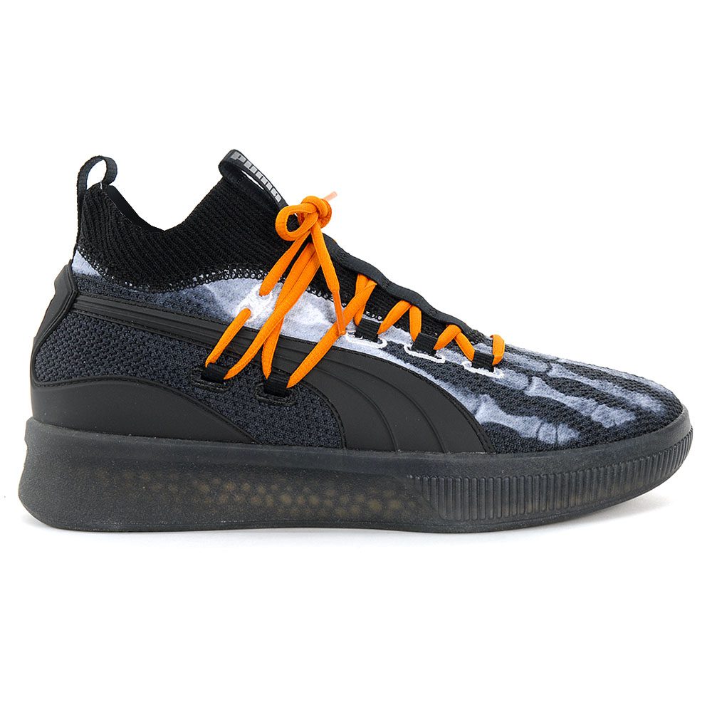 Clyde Court X-Ray Halloween Black Shoes 