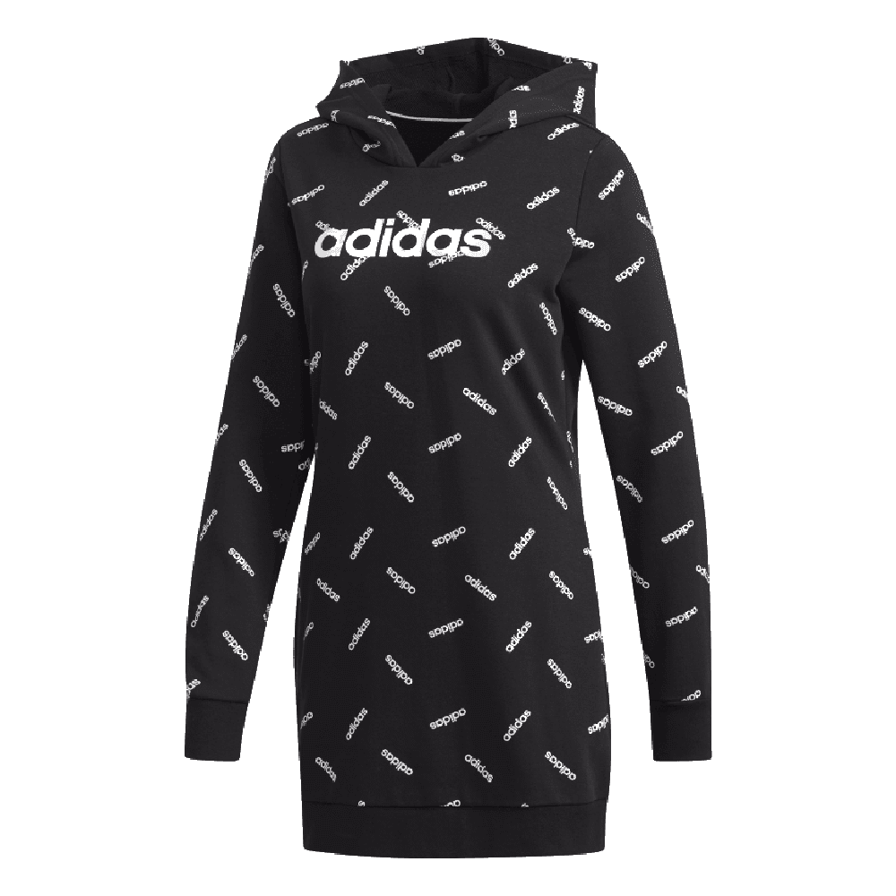 adidas black and white hoodie women's