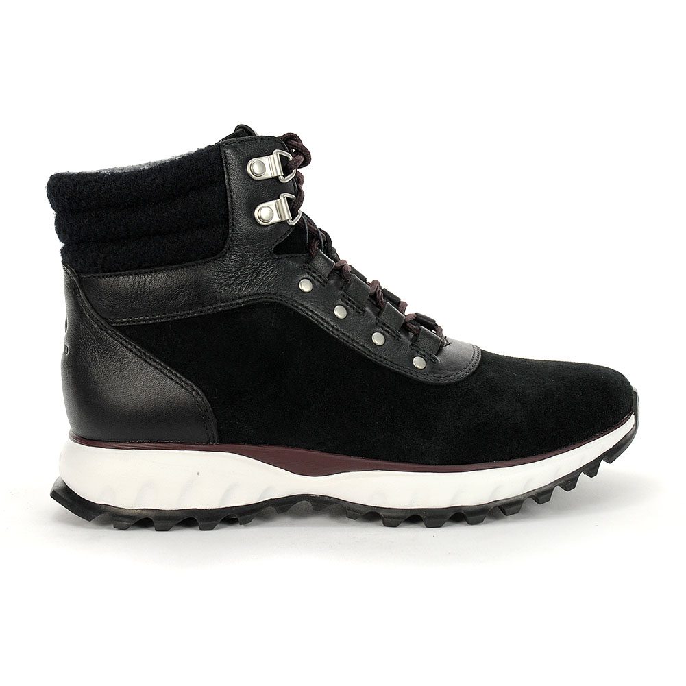black hiker boots women's