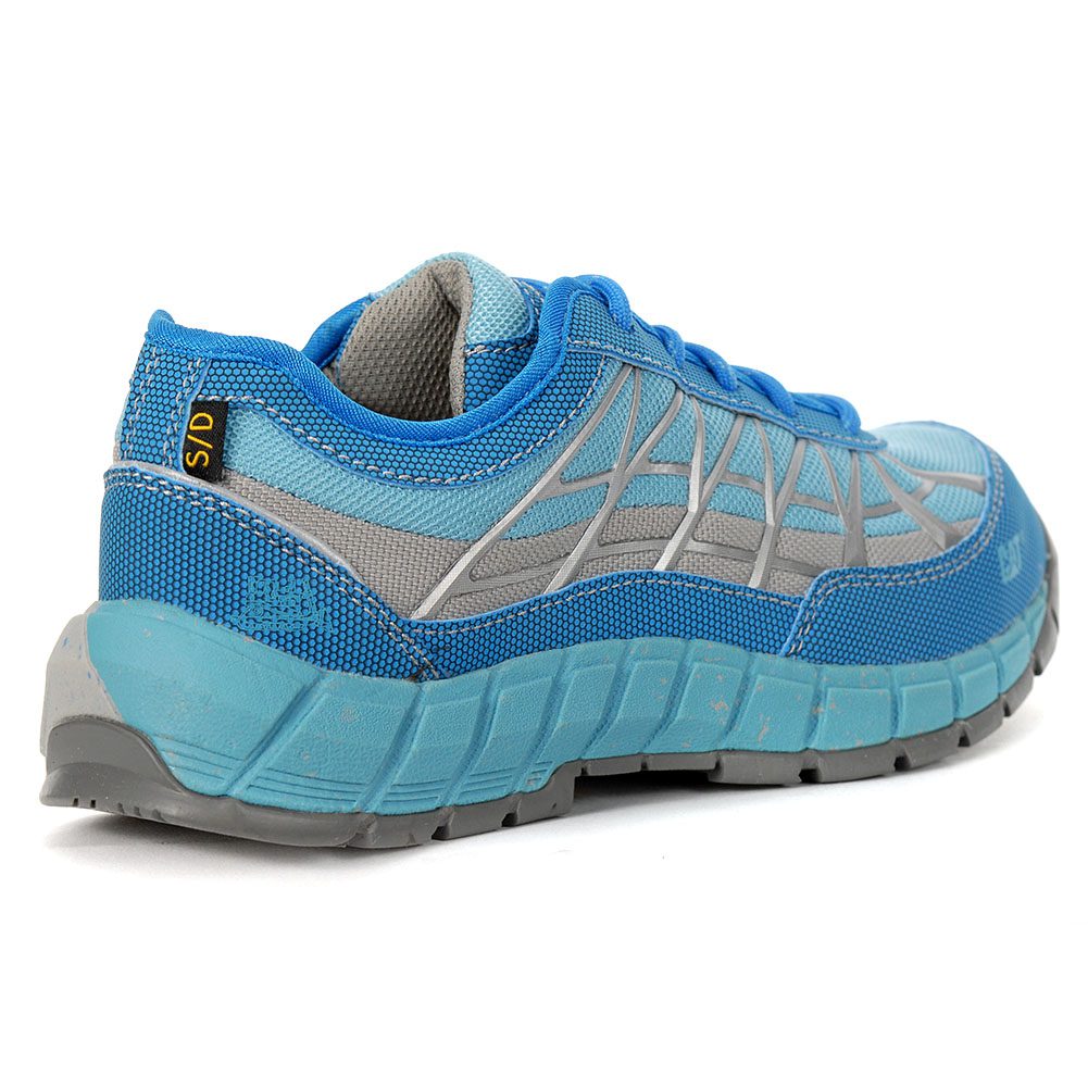CAT Women's Caterpillar Connexion Steel Toe Work Shoe Vivid Blue P90682