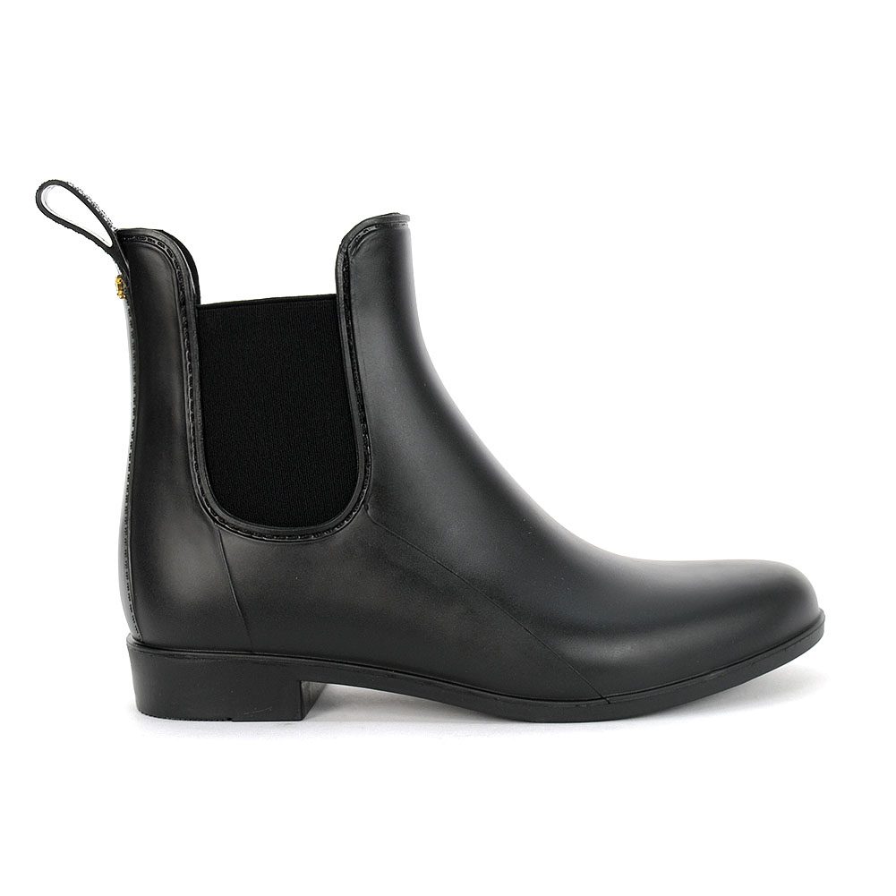 Sam Edelman Women's Tinsley Rubber Rain Boot Black Matte D7096S3003 ...