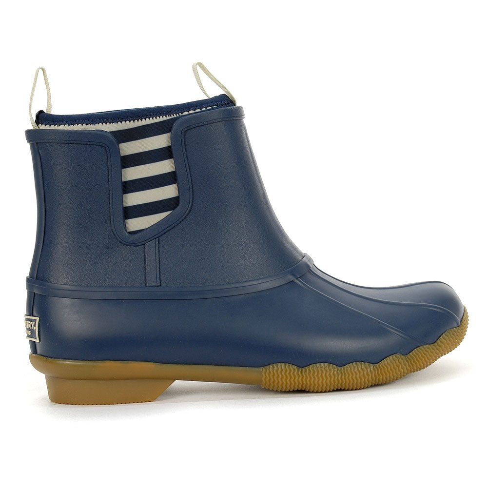 Saltwater Chelsea Navy Rubber Boots 