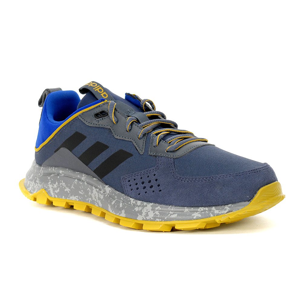 Adidas Men's Response Trail Trace Blue/Core Black/Onix Trail Shoes ...