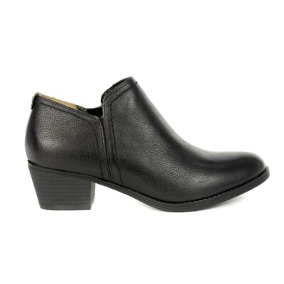 Naturalizer Women's Zarie Black Leather Booties EC0220174