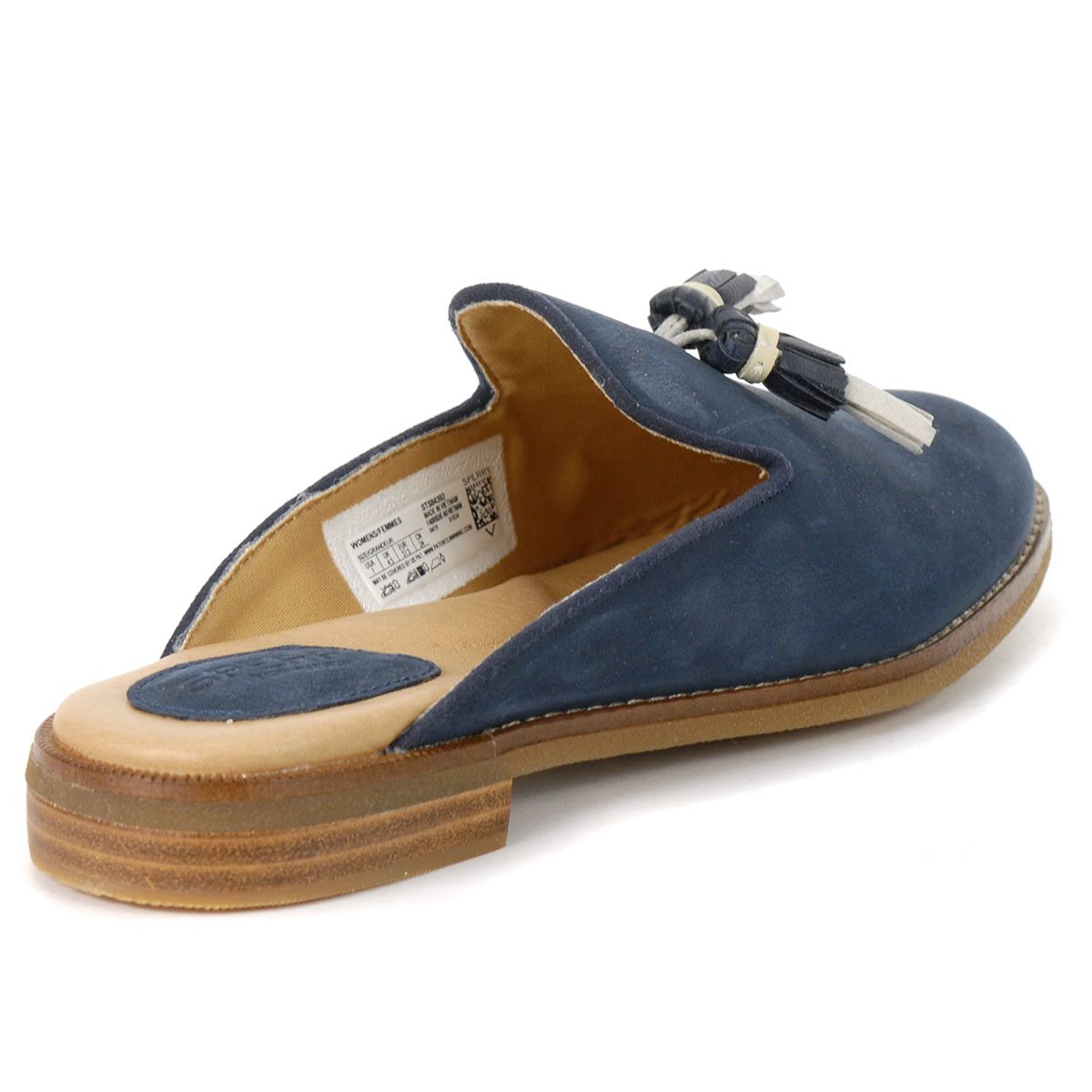 Sperry Top-Sider Women's Seaport Levy Tassel Navy Mule Shoes STS84392 ...