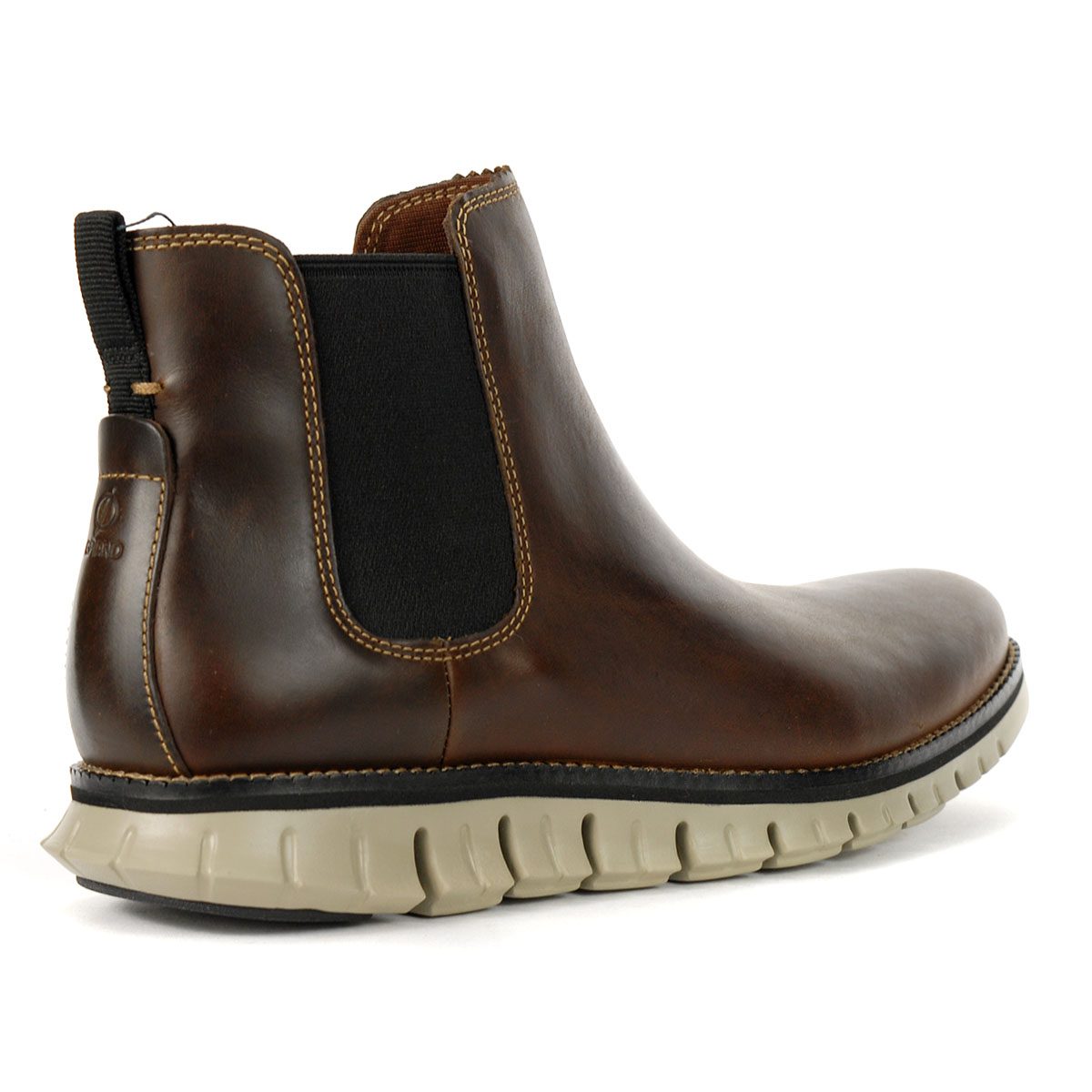 Cole Haan Men's ZeroGrand Chelsea Bourbon Leather Boots C30164 - WOOKI.COM