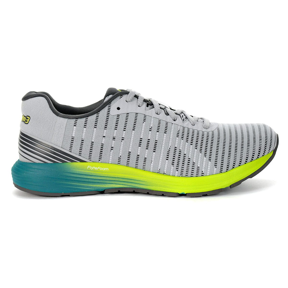 ASICS Men's DYNAFLYTE 3 Mid Grey/White Running Shoes 1011A002.021 NEW | eBay
