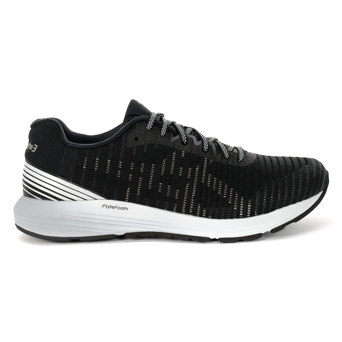 ASICS Men's DYNAFLYTE 3 Black/White Running Shoes 1011A002.001 - WOOKI.COM