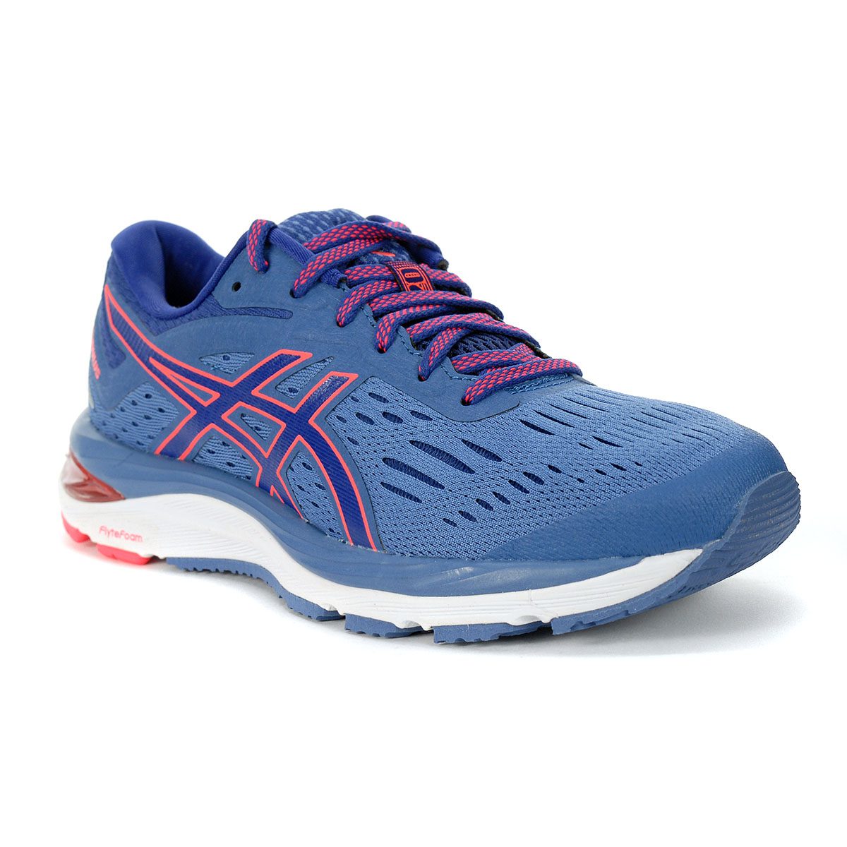 ASICS Women's Gel-Cumulus 20 Azure/Blue Print Running Shoes 1012A008 ...