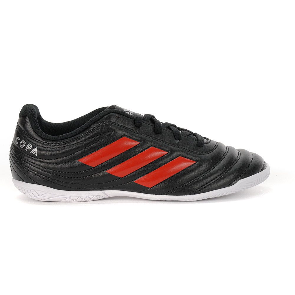 Adidas Kids Copa 19.4 IN J Core Black/Hi-Res Red Indoor Soccer Shoes ...
