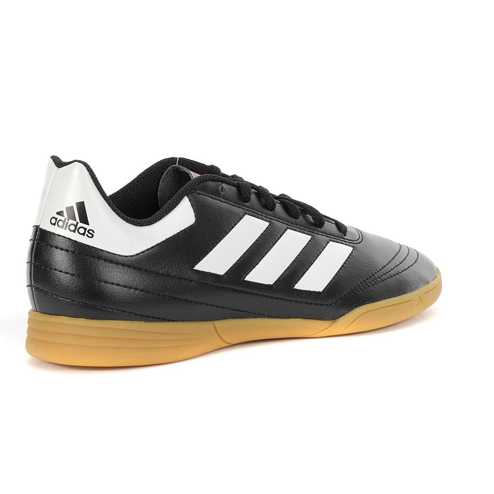  Adidas  Kids Goletto 6 Core Black White Red Indoor  Soccer  
