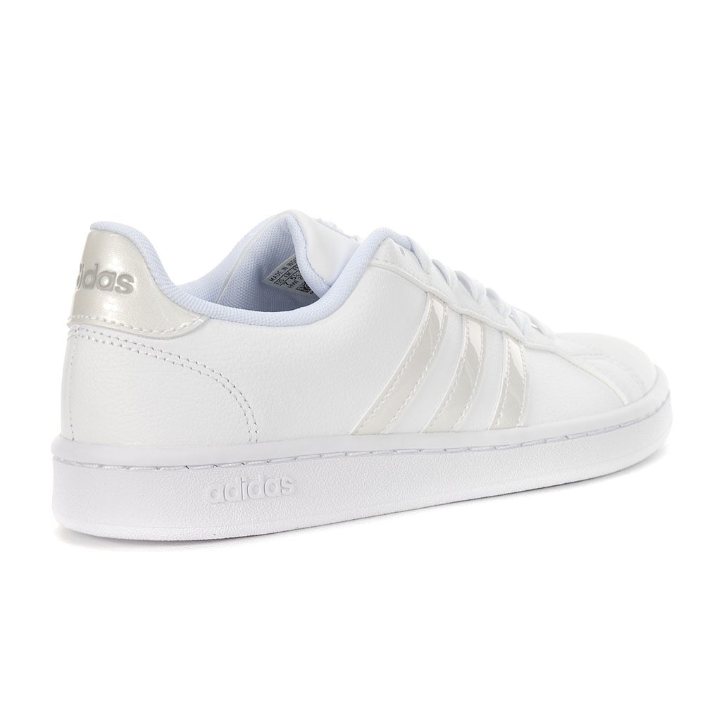 Adidas Women s Grand Court Cloud White/Grey Two Sneakers EE8172 WOOKI COM