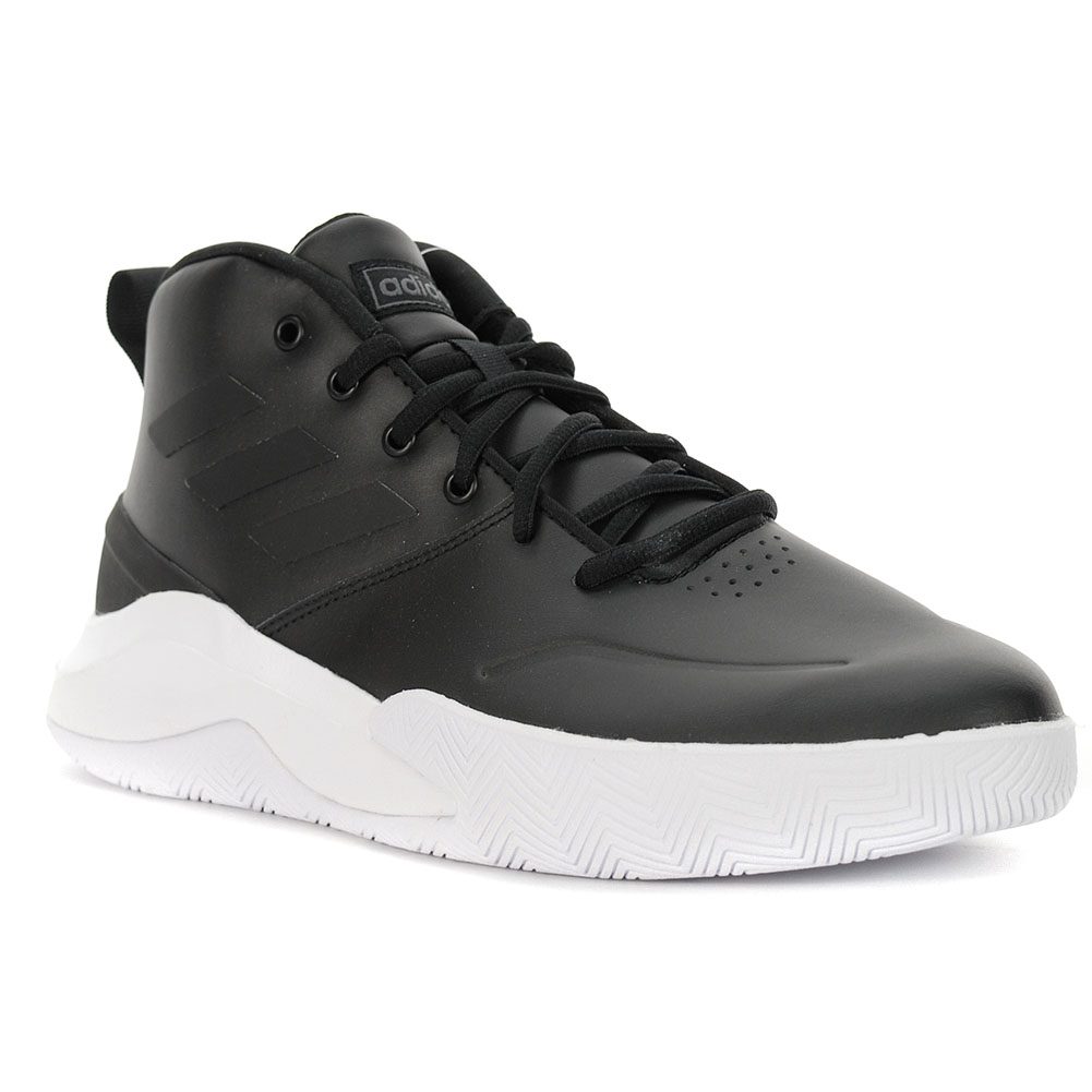 Adidas Men's Own The Game Core Black/Black/Metallic Basketball Shoes ...