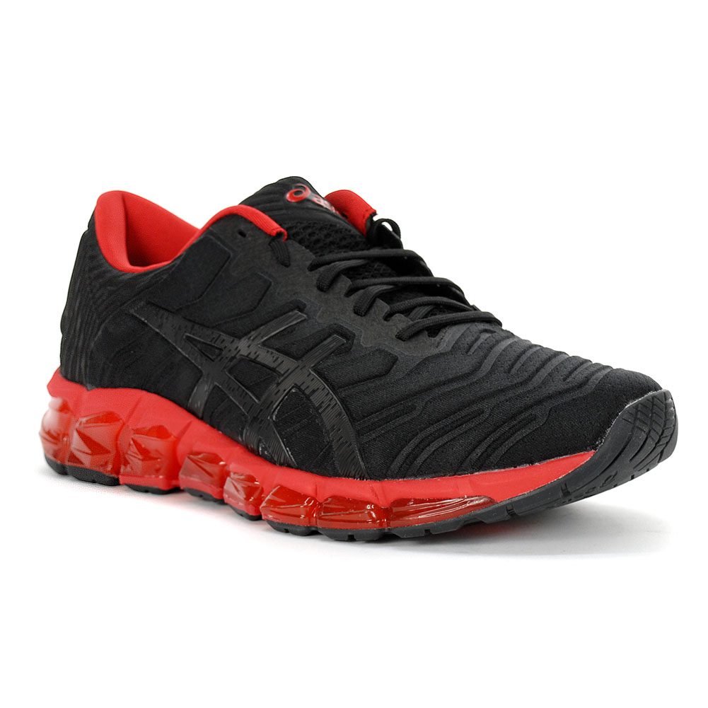 ASICS Men's Gel-Quantum 360 5 Black/Speed Red Sportstyle Shoes 1021A113 ...