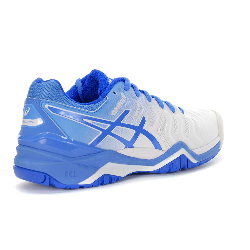 asics gel resolution 7 white