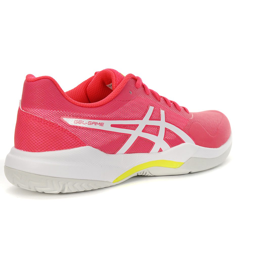 ASICS Women&#39;s Gel-Game 7 Laser Pink/White Tennis Shoes 1042A036.705 - WOOKI.COM