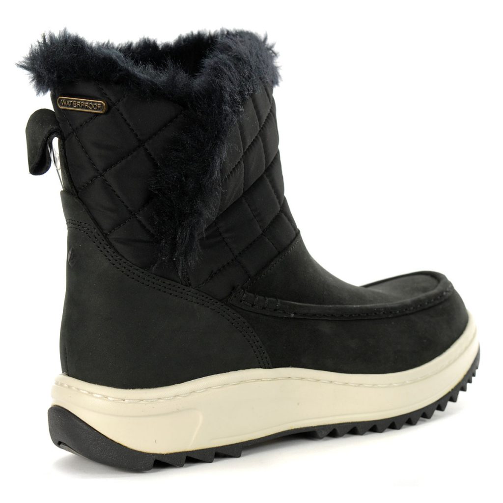 sperry black winter boots