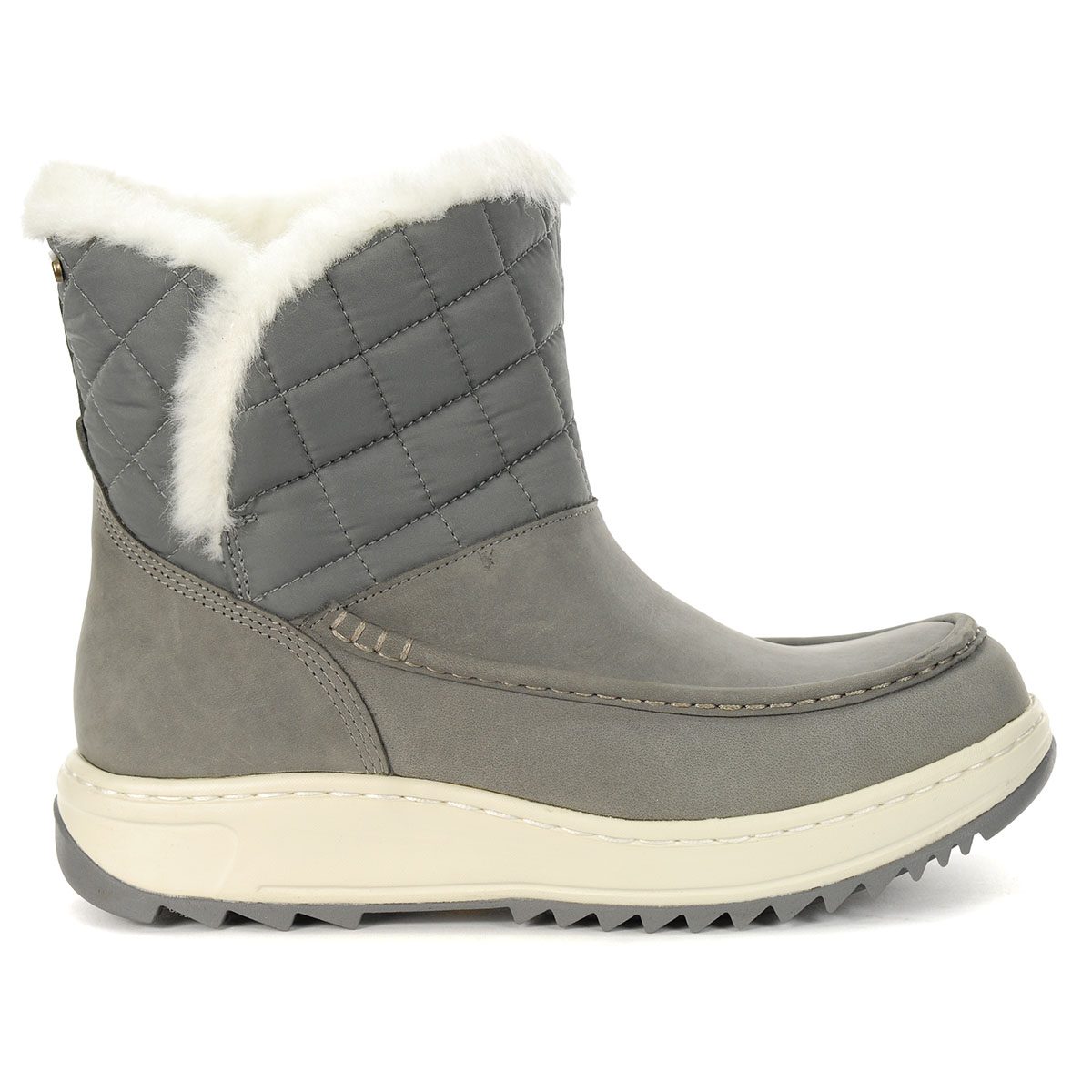 Sperry Top-Sider Women's Powder Altona Quilted Grey Winter Boots STS82674