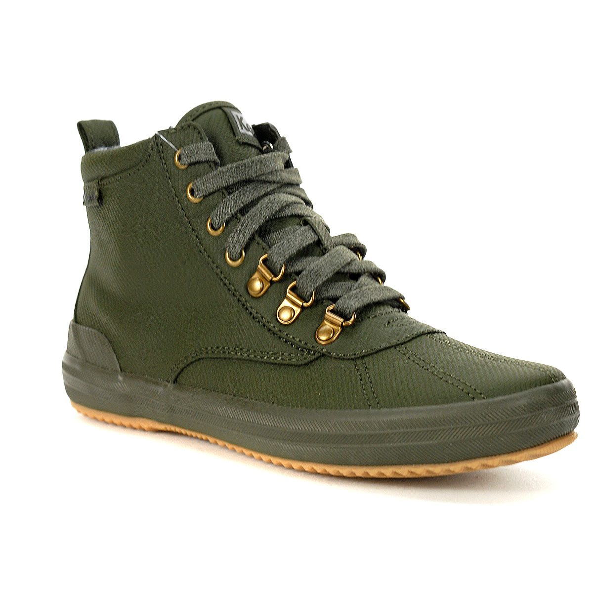 Keds Women's Scout BT 2 Twill Olive Lace Up Waterproof Boots WF60609
