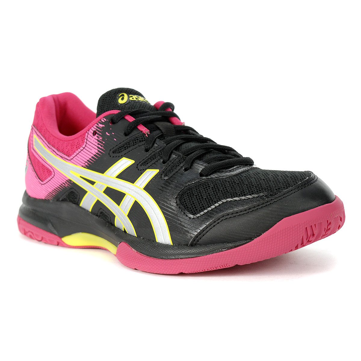 ASICS Women�s GelRocket 9 Black/Silver Sportstyle Shoes