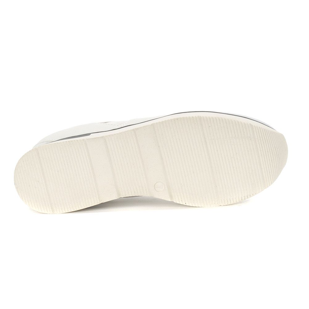 JSlides Women's Ginny White Nylon/Mesh Shoes - WOOKI.COM