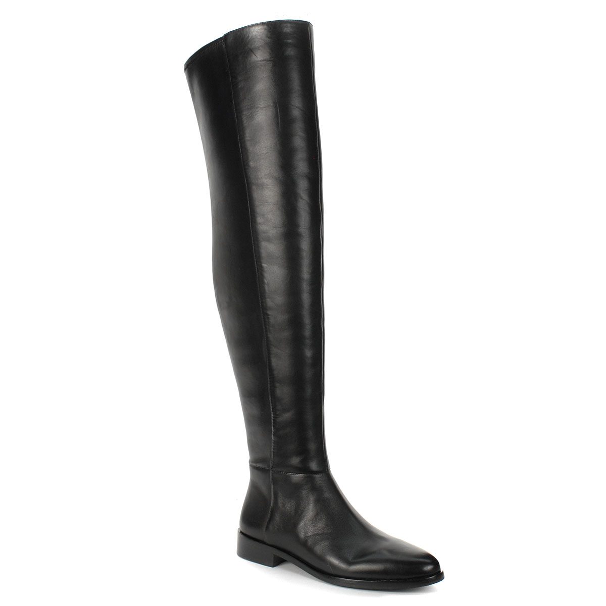 hailie over the knee leather boot