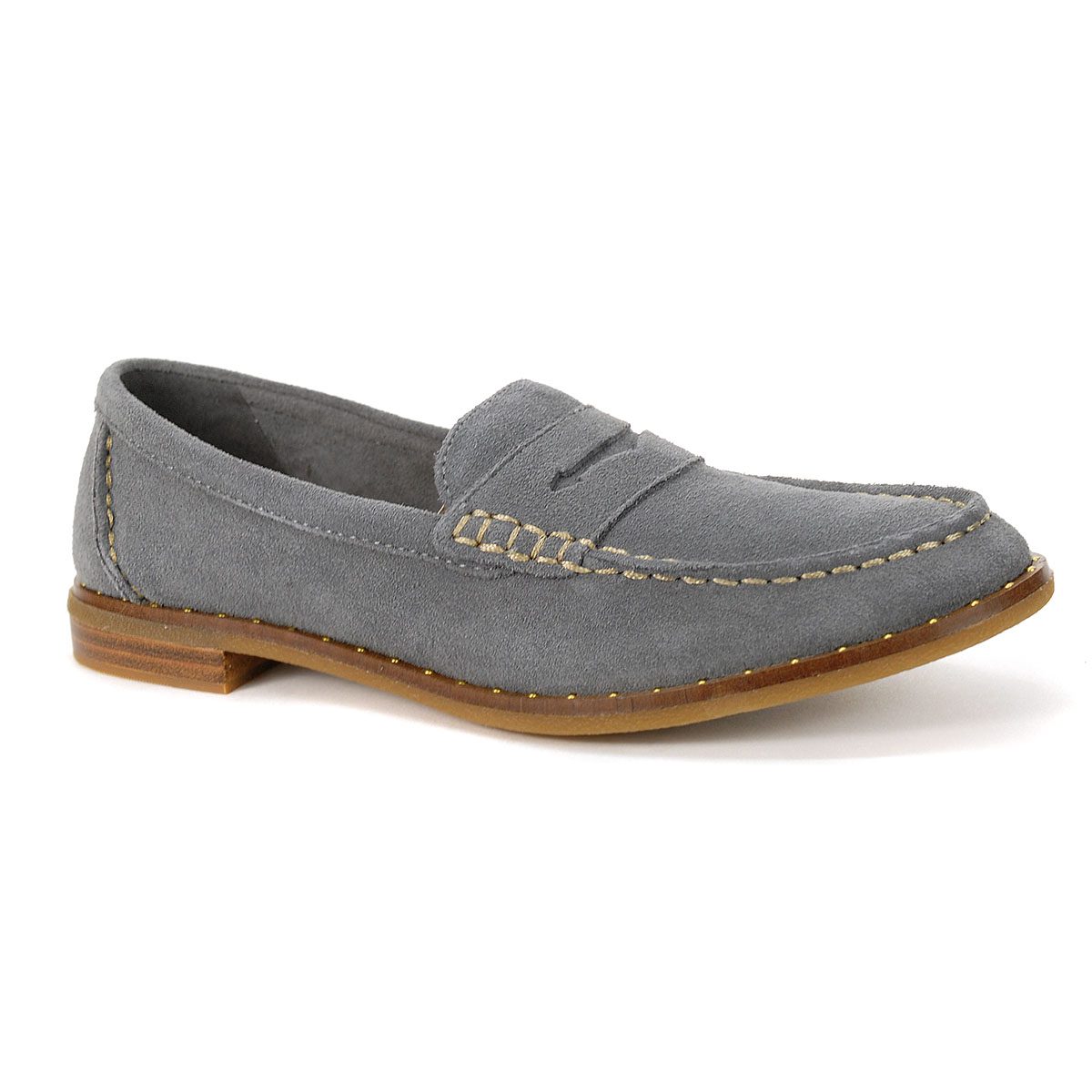 gray women's sperrys