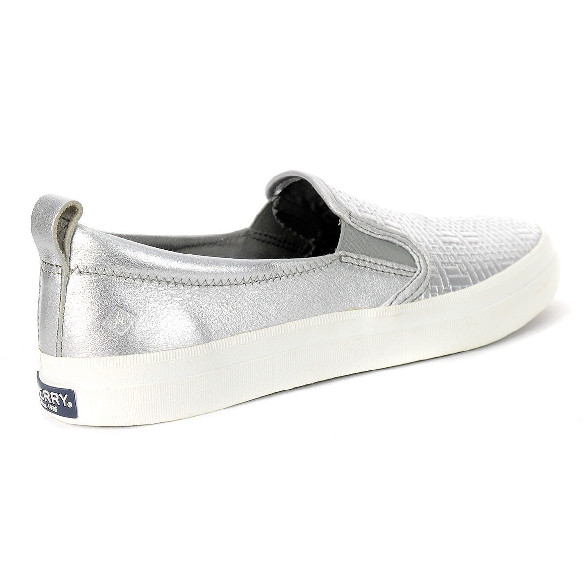 women's crest twin gore woven emboss sneaker