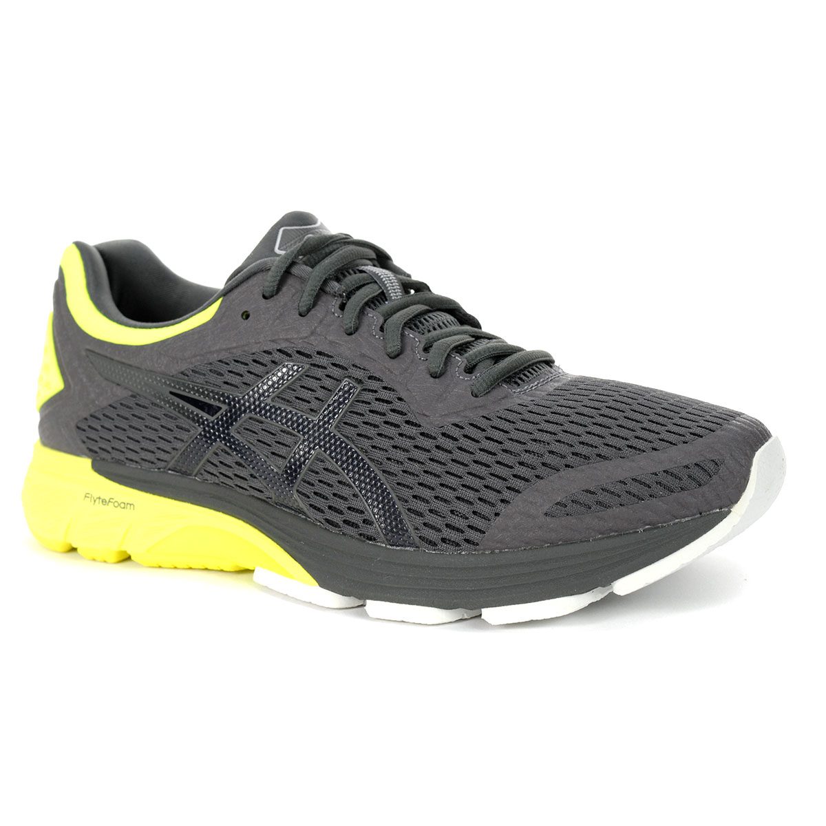 yellow asics boots