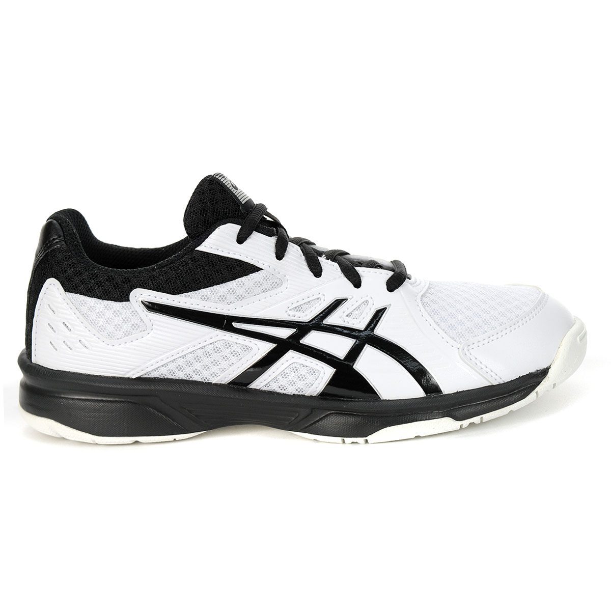 ASICS Kid's Upcourt 3 GS White/Black Volleyball Shoes 1074A005.102 ...