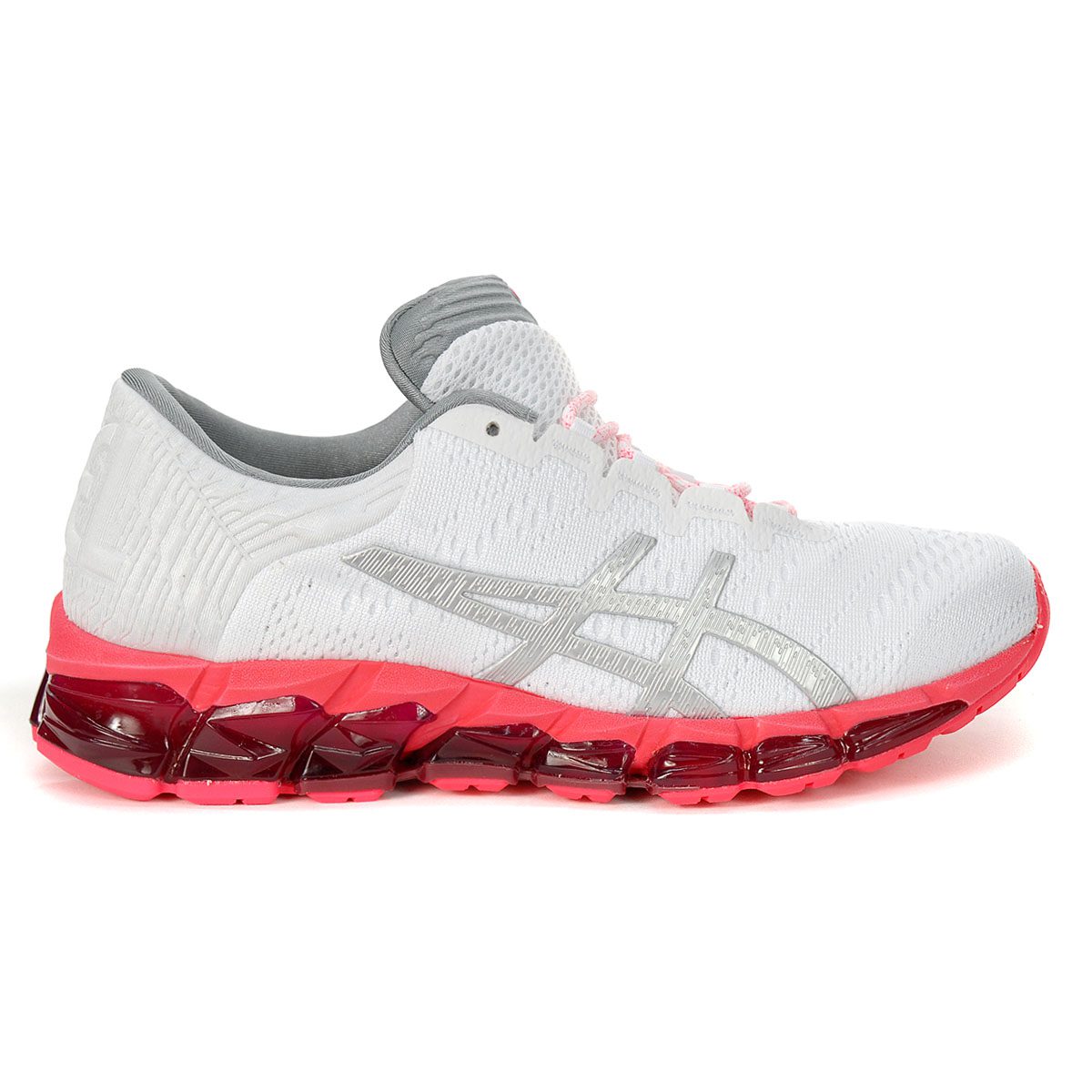 ASICS Women's Gel-Quantum 360 5 JCQ White/Silver Running Shoes 1022A132 ...