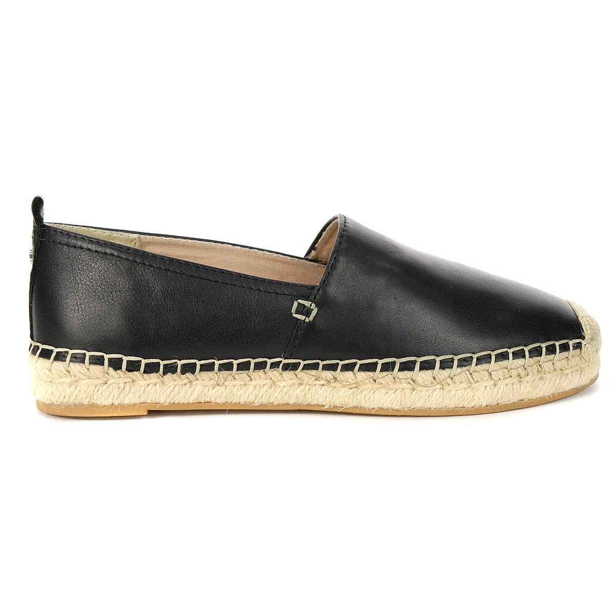 Sam Edelman Khloe Black/Modena Calf Leather Espadrille F6801L2001 ...