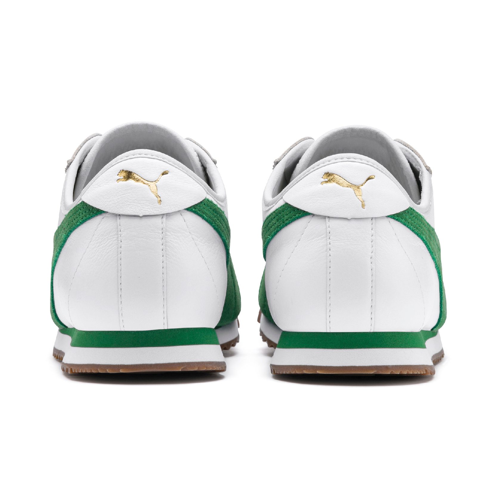 PUMA Men's Roma '68 OG Puma White/Amazon Green Sneakers 37060102 ...