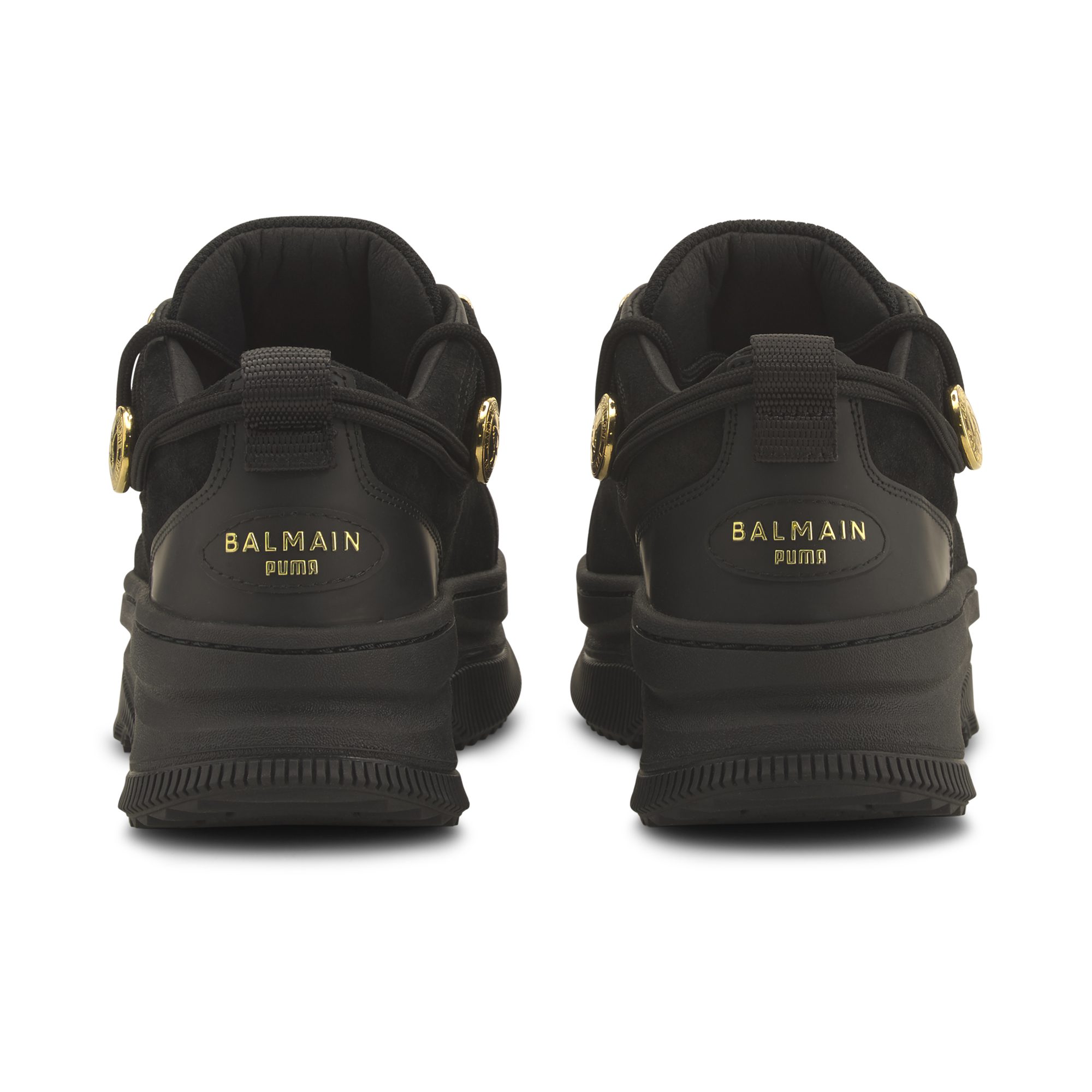 balmain black shoes
