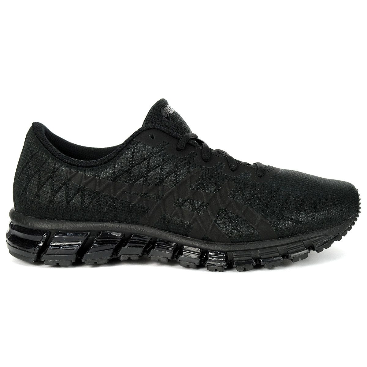 ASICS Men's Gel-Quantum 180 4 Running Shoes Black/Black 1021A104.001 ...